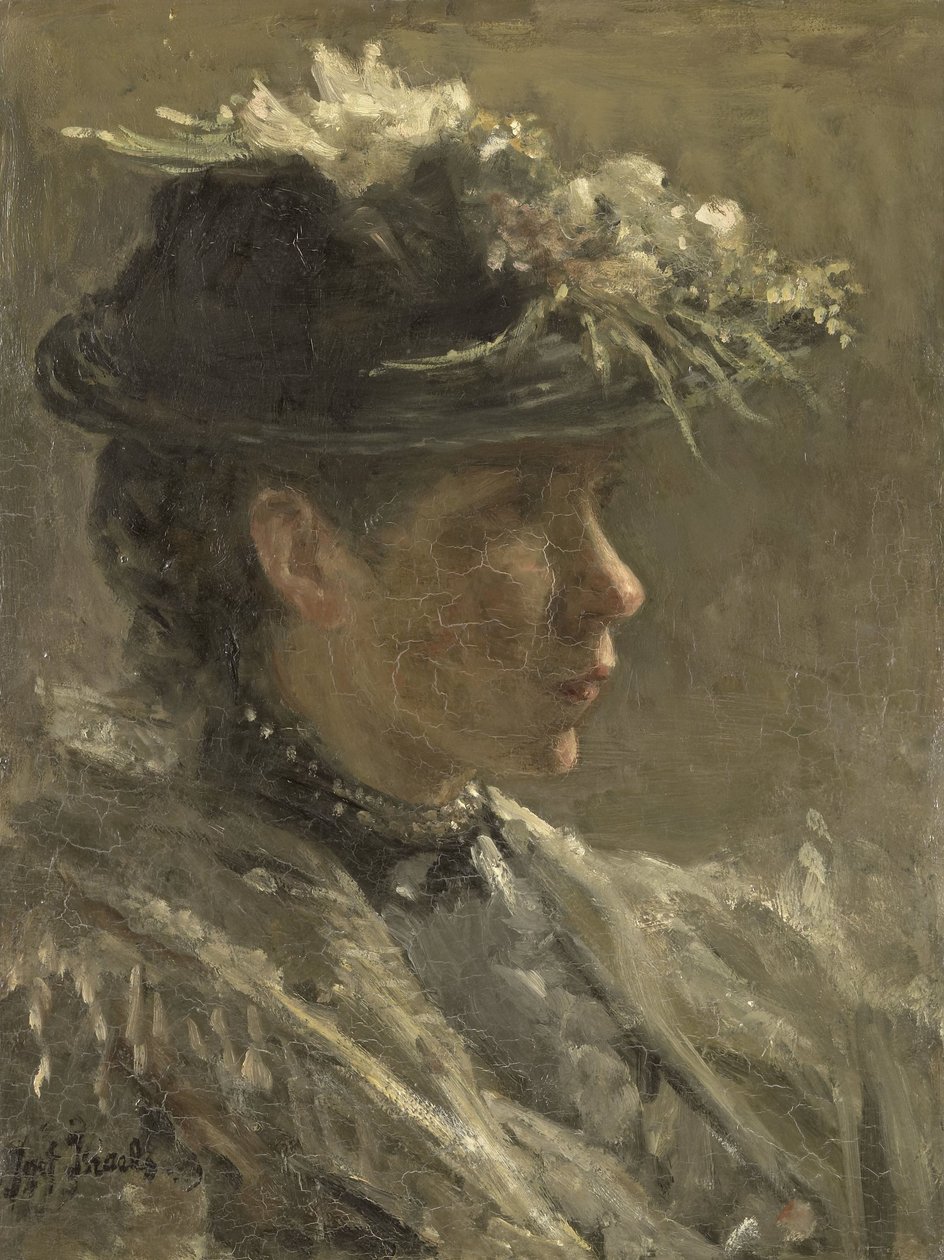 Studium Sijtje van Bemmela (1880-1963) od Jozef Israëls