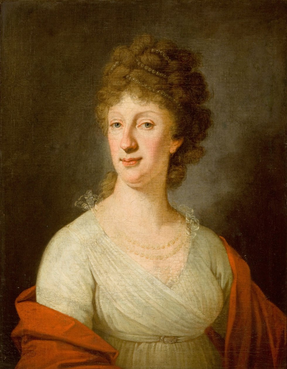Císařovna Svaté říše římské Marie Terezie (1717-1780), po roce 1800 (olej na plátně) od Jozef Pitschmann