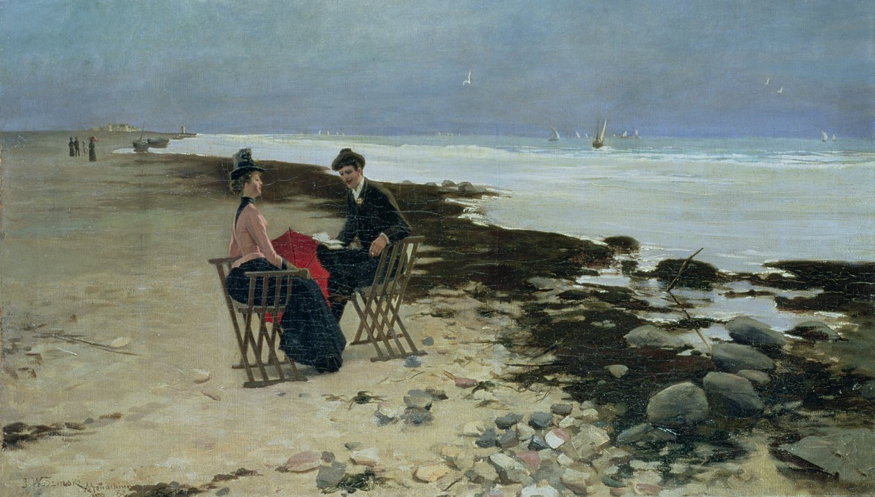 Prázdniny u moře, 1888 od Jozef Wodzinski