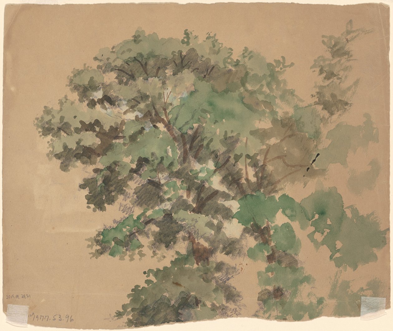 strom [verso] od Jr. Enoch Wood Perry