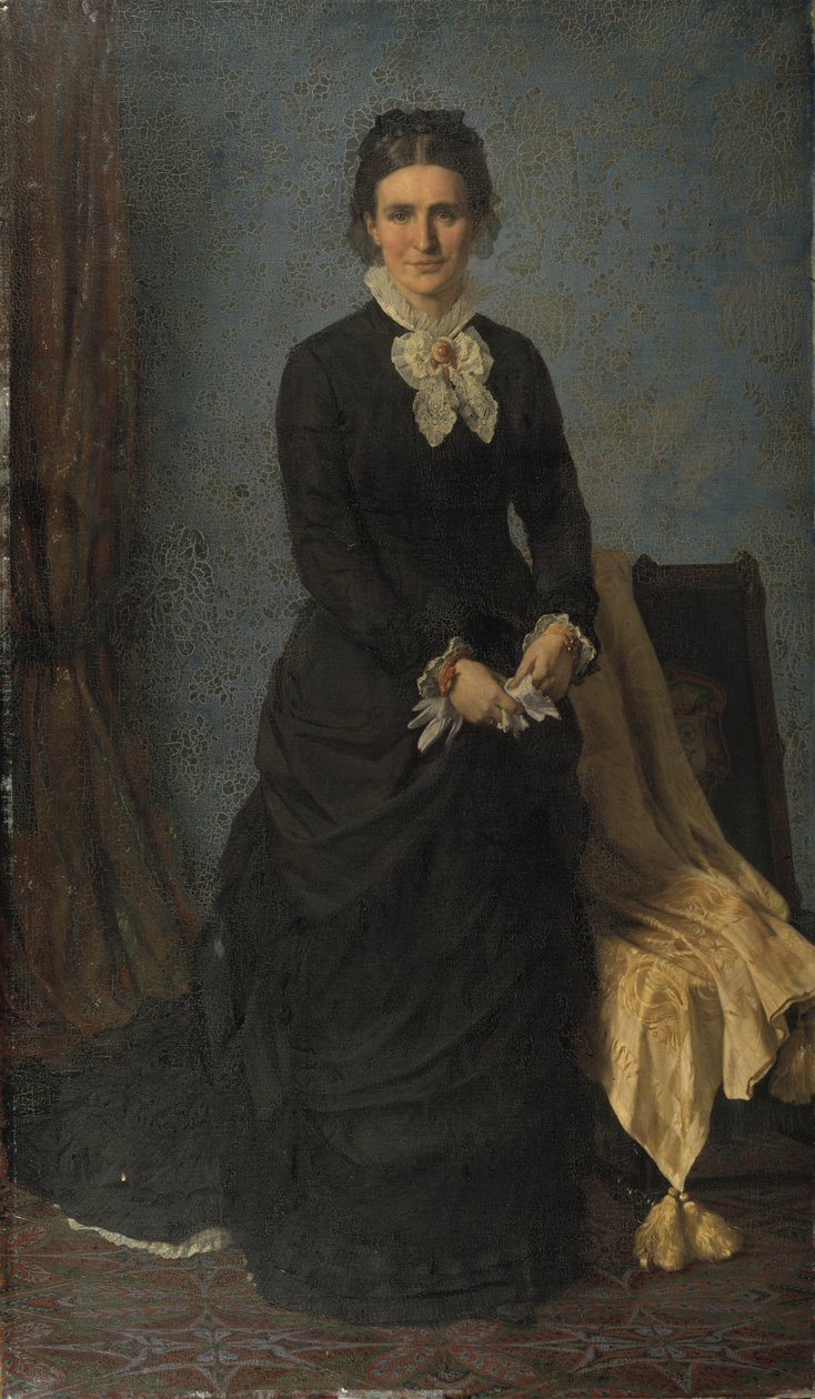 Komoří Caroline Amalie Meldahl, rozená Ræder od Jørgen Roed