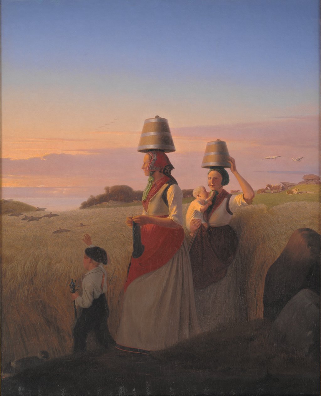 Venkovská scéna od Jørgen V. Sonne