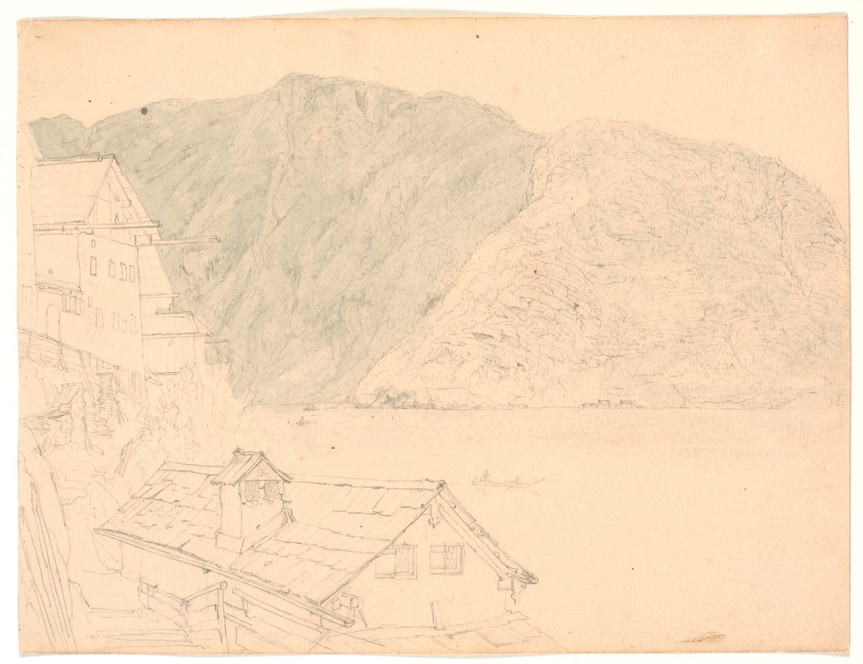 Jezero v Gmundenu od Jørgen V. Sonne