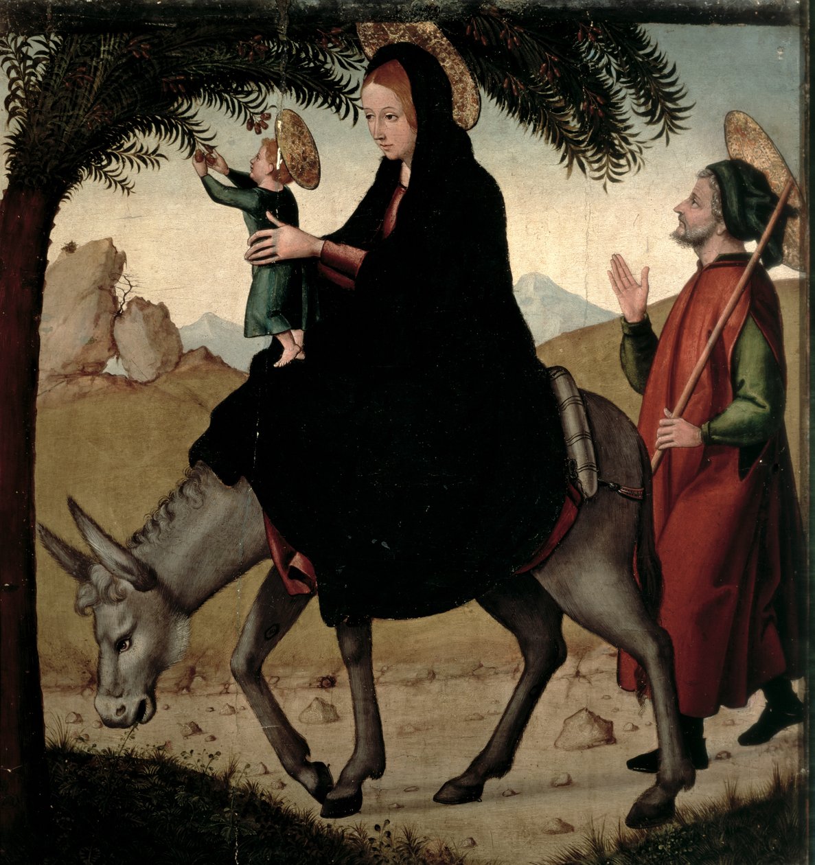Útěk do Egypta od Juan de Borgoña