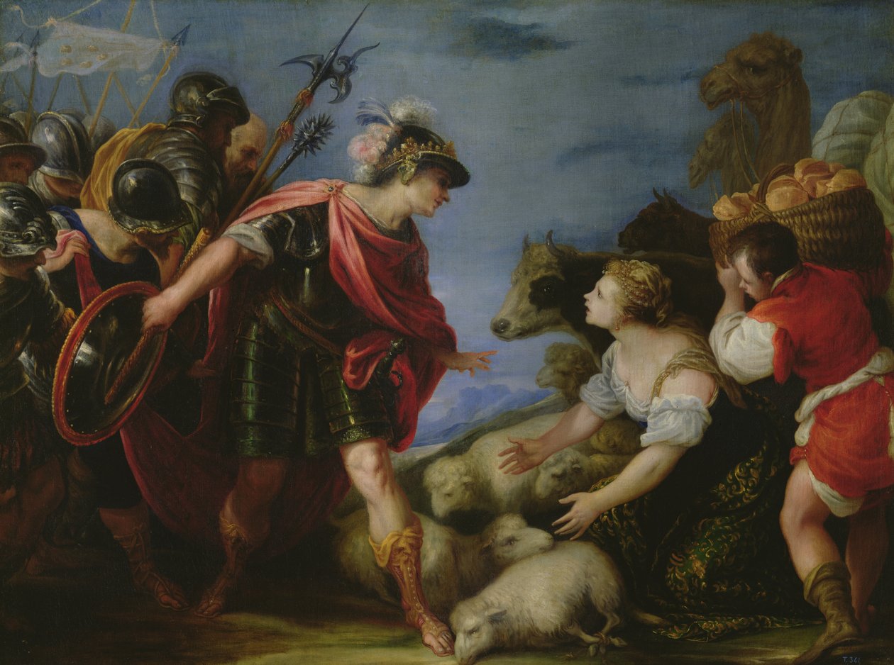 Obezřetná Abigail od Juan Antonio Escalante