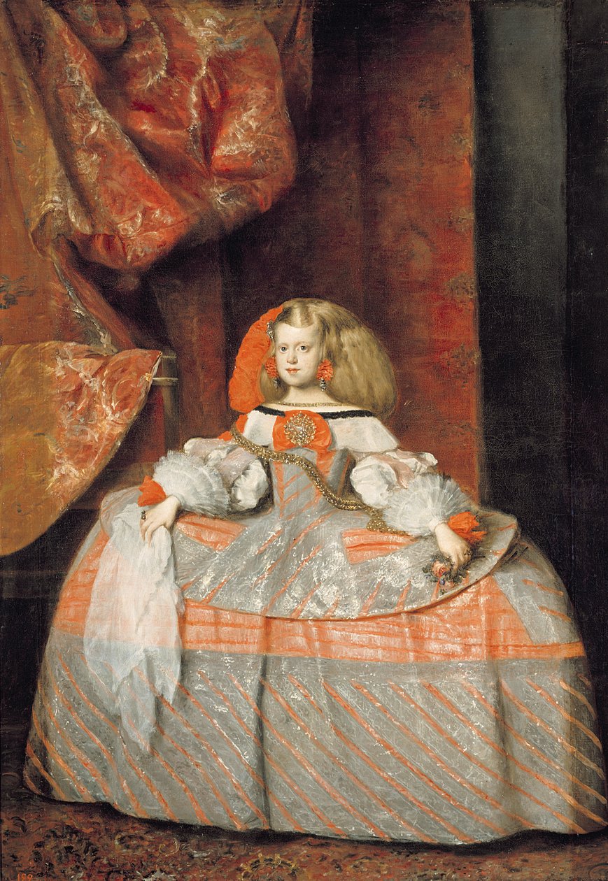 Infanta Margarita Rakouska, c.1665 od Juan Bautista Martinez Del Mazo