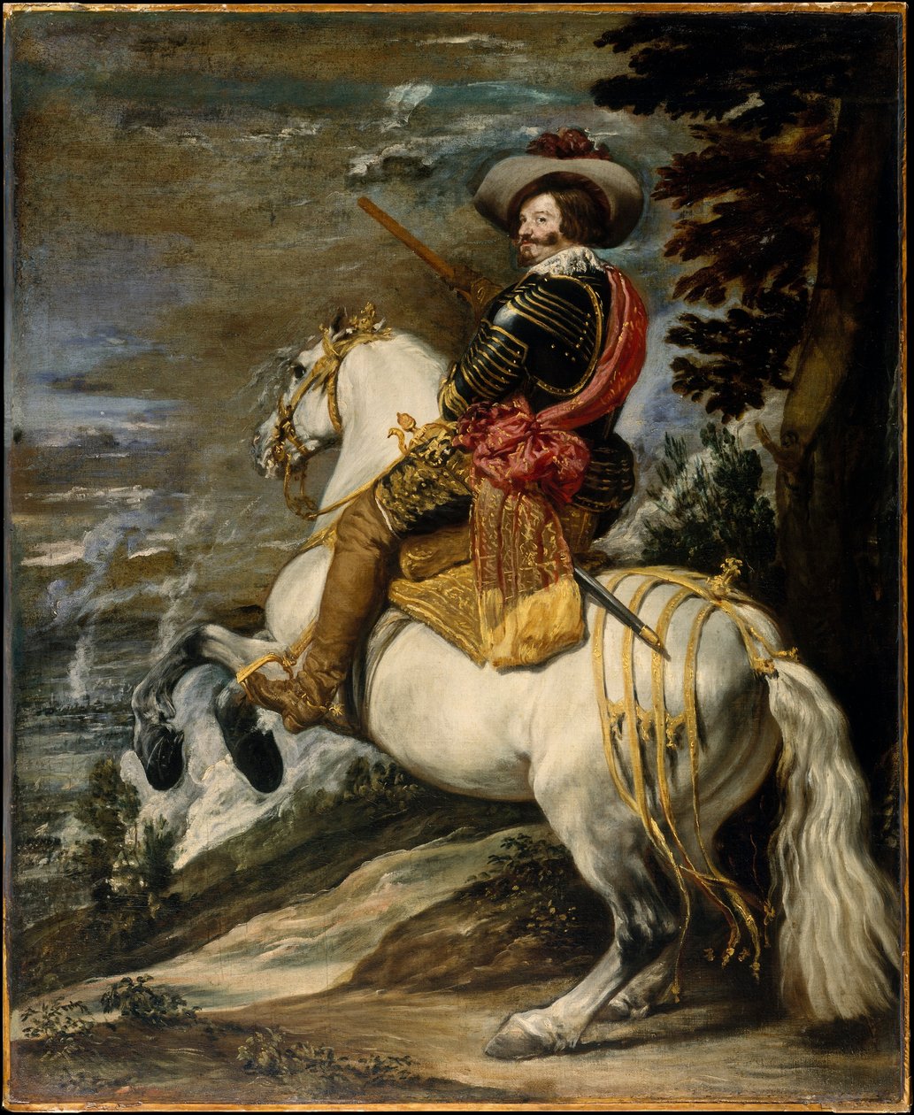 Don Gaspar de Guzmán, hrabě-vévoda z Olivares od Juan Bautista Martinez Del Mazo