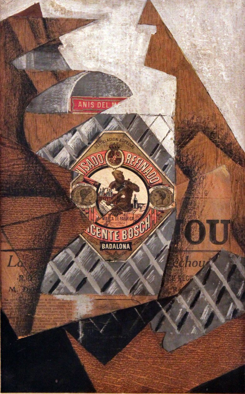 Láhev Anis del Mono od Juan Gris