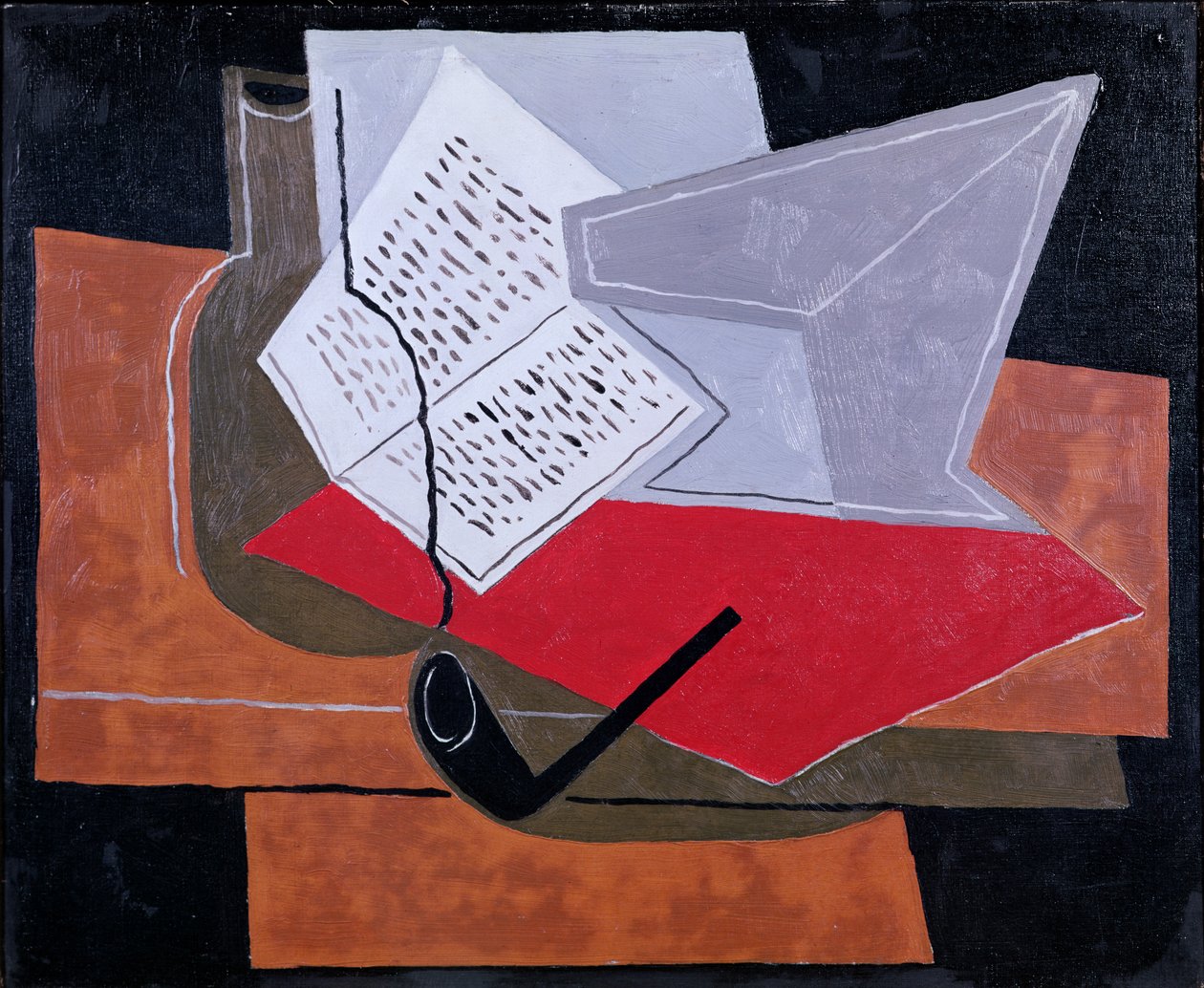 Mísa a kniha od Juan Gris