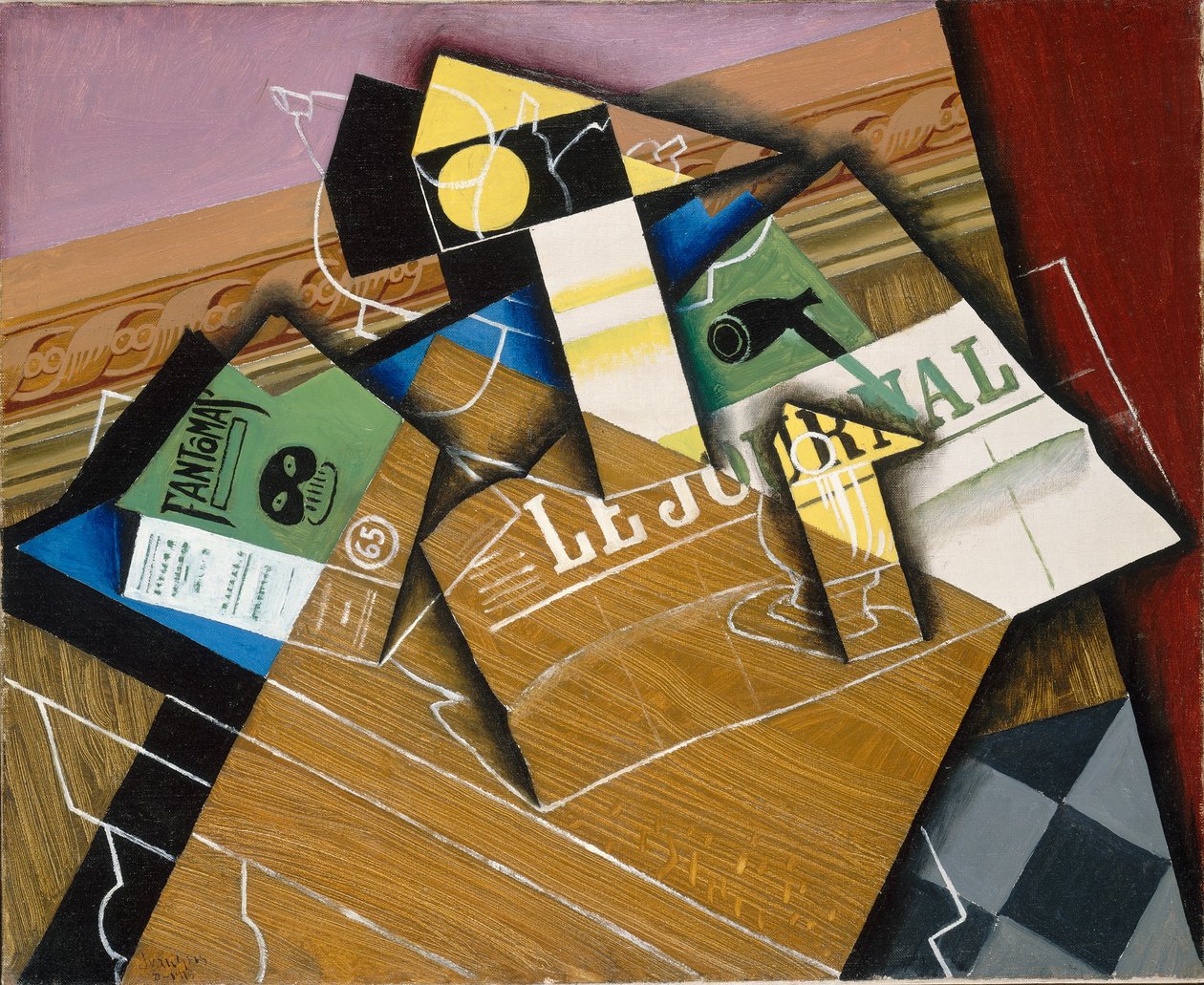 Fantomas, 1915 od Juan Gris