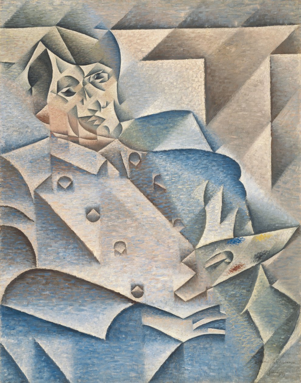 Portrét Pabla Picassa od Juan Gris