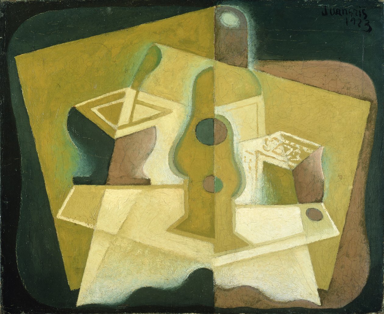 The Packet of Tobacco, c.1923 od Juan Gris