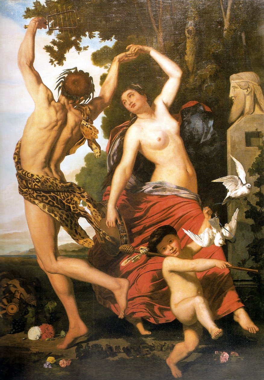 Faun a Bacchant od Juan Leon Palliere