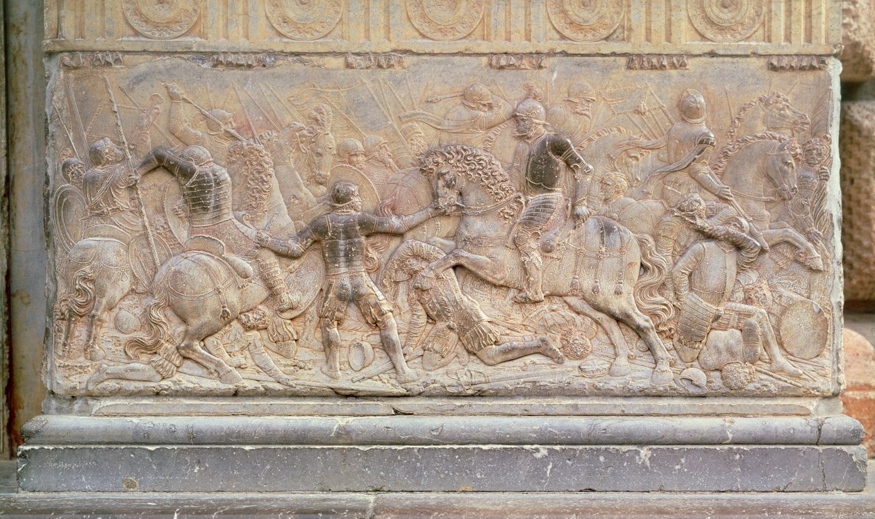 Basreliéfní panel (mramor) od Juan de Orea