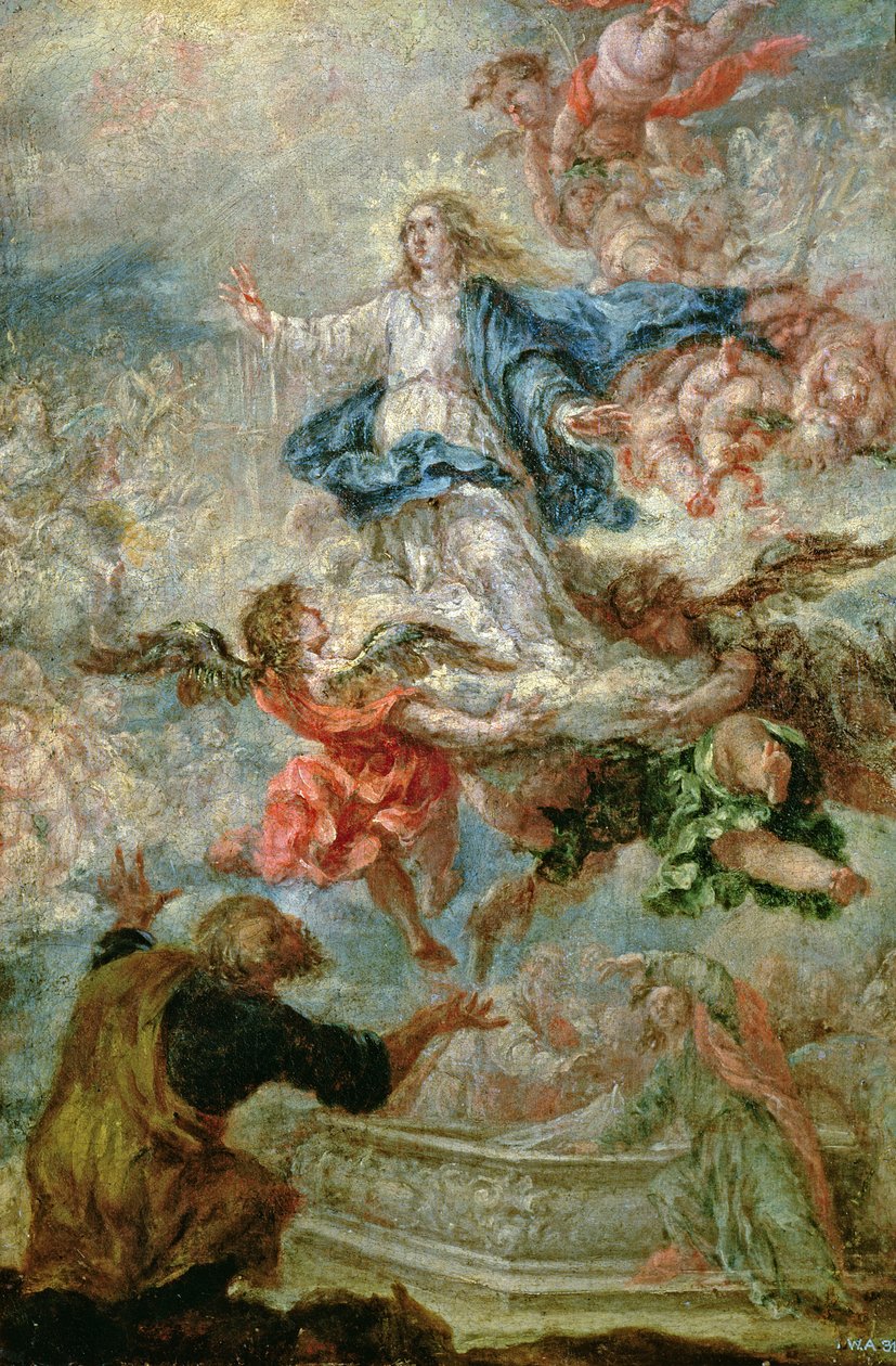 Nanebevzetí Panny Marie, 1676 od Juan de Valdes Leal