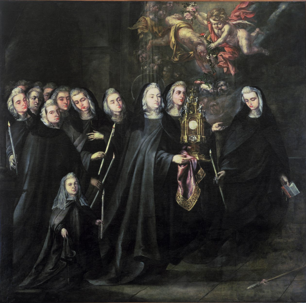 Procesí svaté Kláry s eucharistií od Juan de Valdes Leal