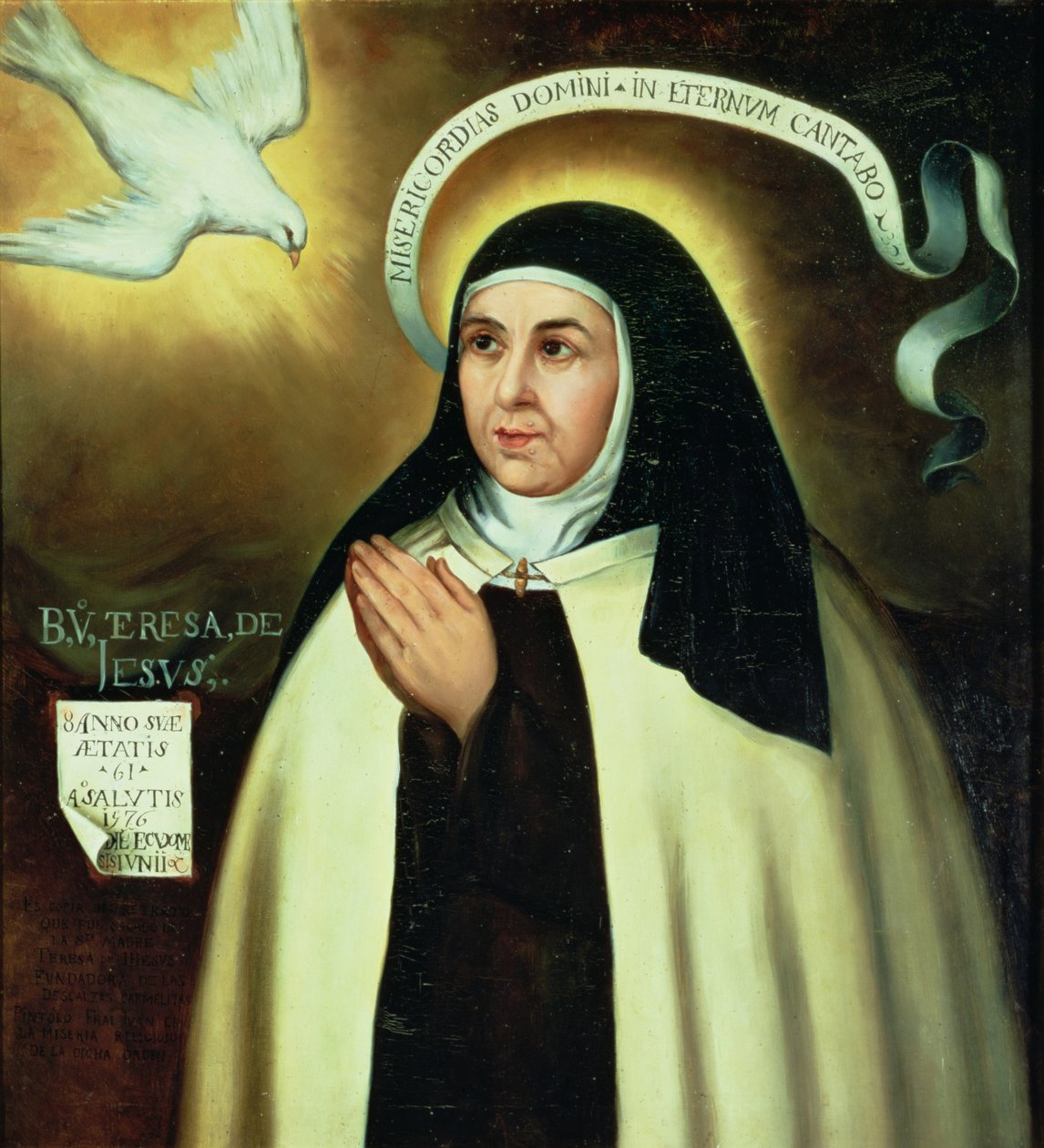 Svatá Terezie z Avily (1515-82) 1570 od Juan de la Miseria