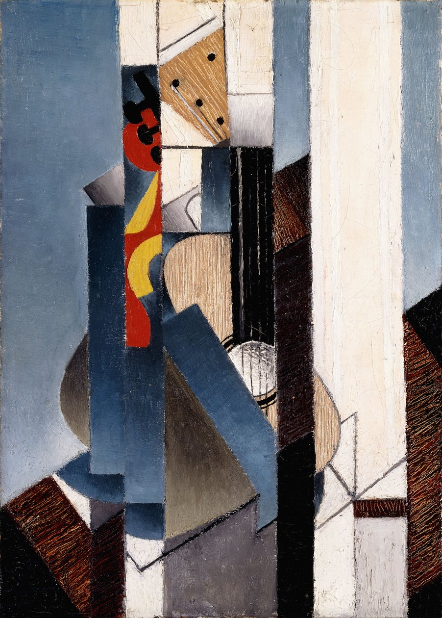 Kytara, 1913 od Juan Gris