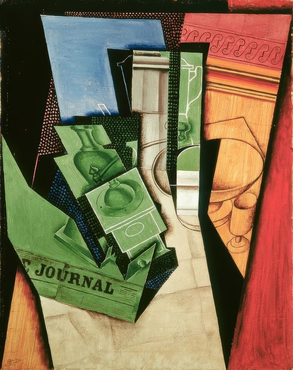 J. Gris, Snídaně, 1915 od Juan Gris
