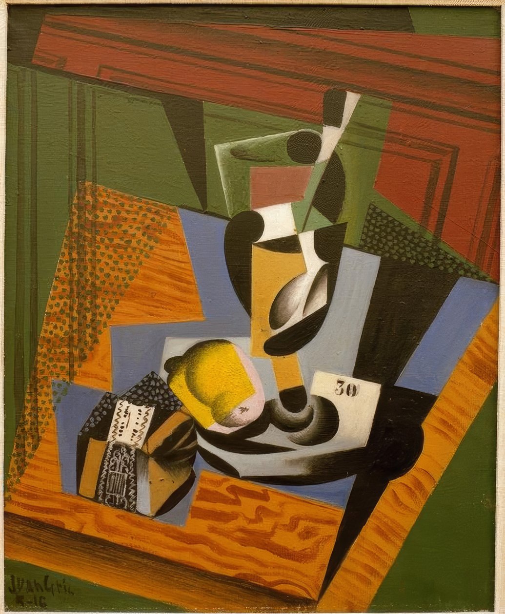 Tabákový balíček od Juan Gris