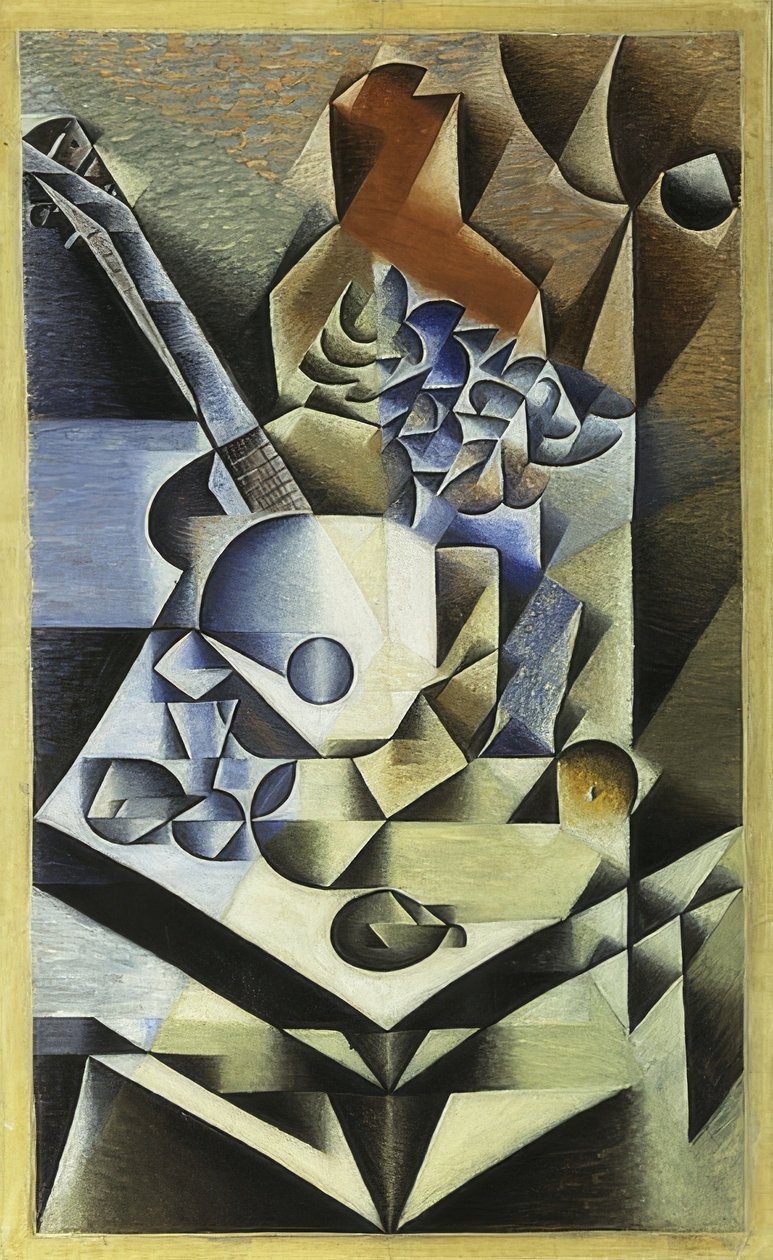 Zátiší s květinami. 1912 od Juan Gris