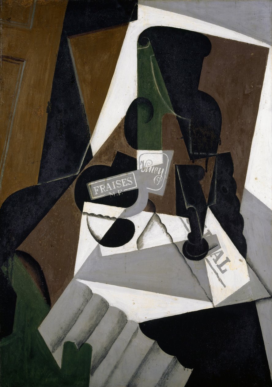Hrnec jahodového džemu od Juan Gris