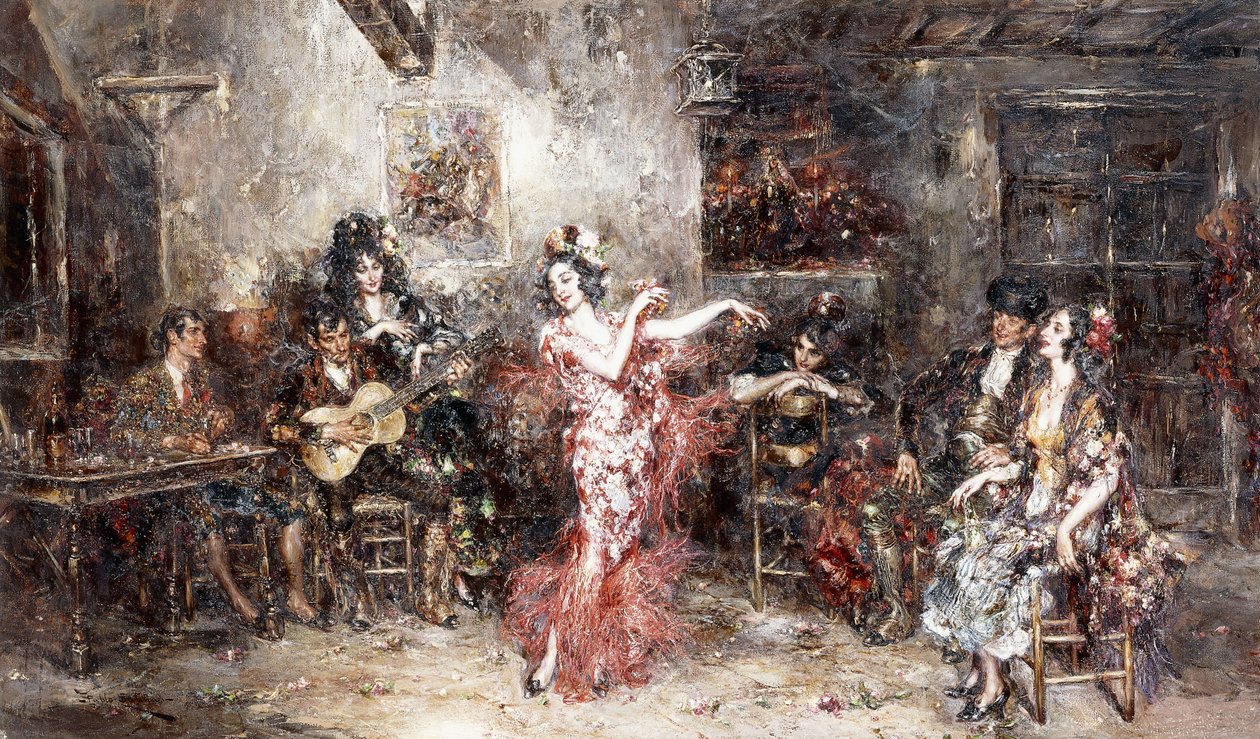 Tanec flamenca od Juan Pablo Salinas Tervel
