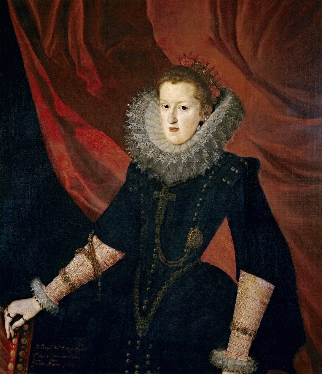 Markéta Rakouská od Juan Pantoja de la Cruz
