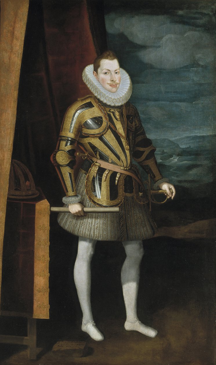 Portrét Filipa III. 1578-1621, krále Španělska a Portugalska, 1606 od Juan Pantoja de la Cruz