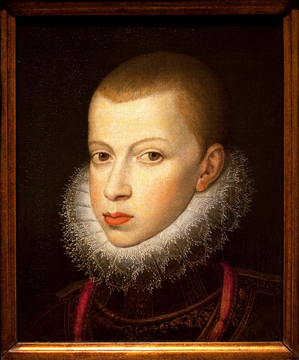 Portrét prince Filipa III. (Felip III. z Castelly, známý jako Pobožný od Juan Pantoja de la Cruz