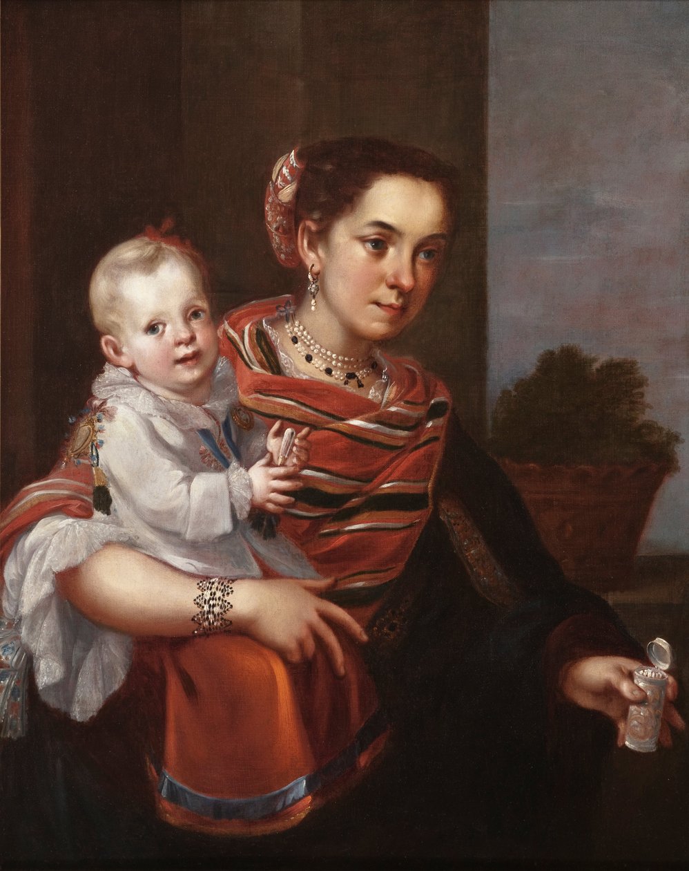Casta Painting (Od Španělska a Moriscy, Albino) od Juan Patricio Morlete Ruiz