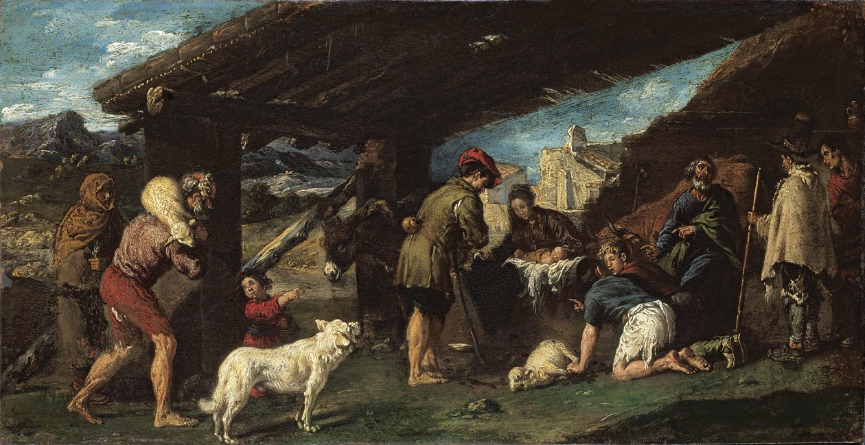 Klanění pastýřů, c. 1620 od Juan Ribalta