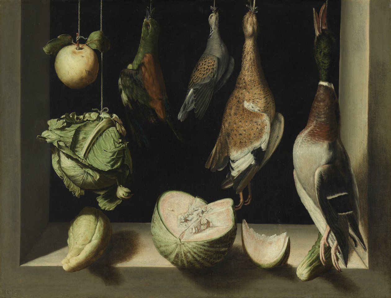 Zátiší se zvěřinou, 1600-03 od Juan Sanchez Cotan