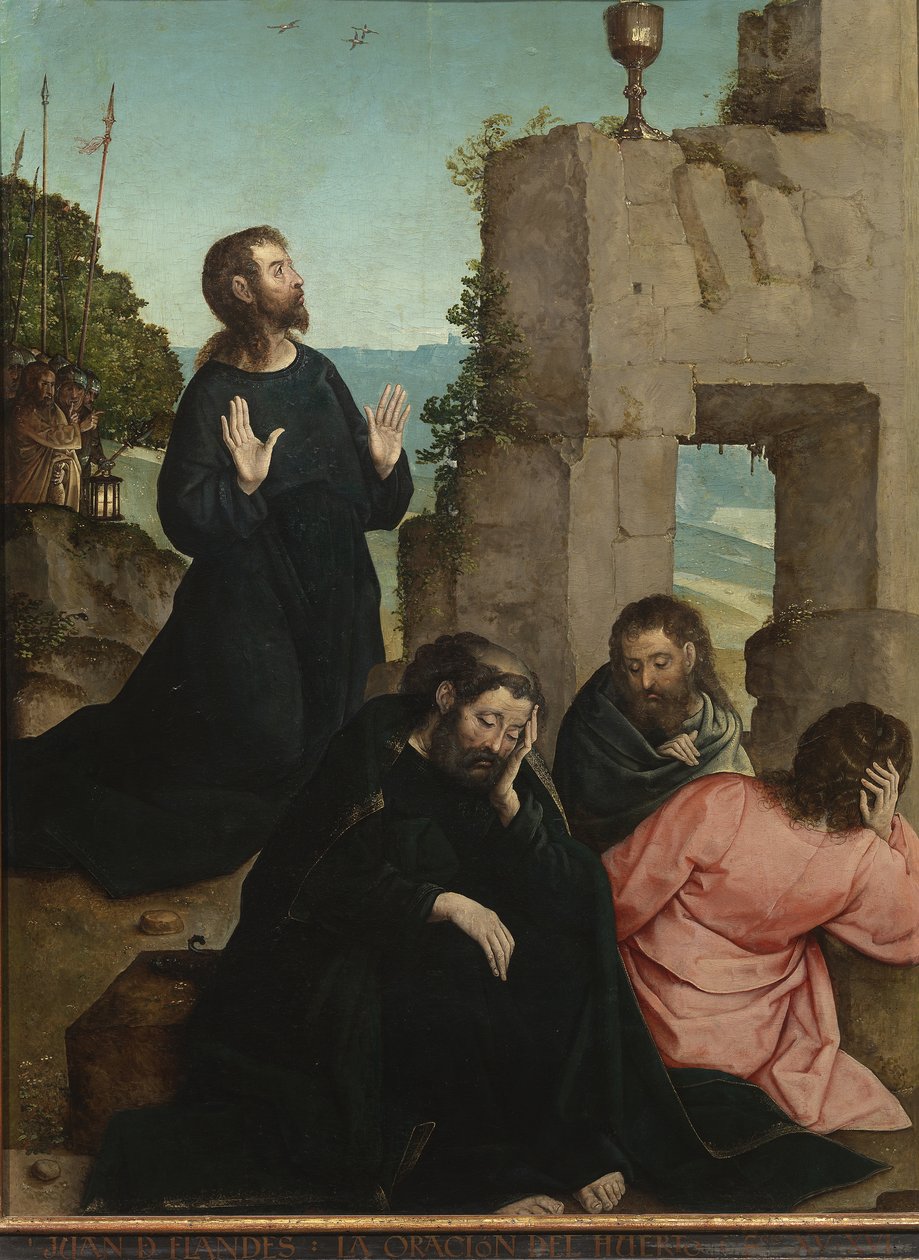 Agónie v zahradě od Juan de Flandes
