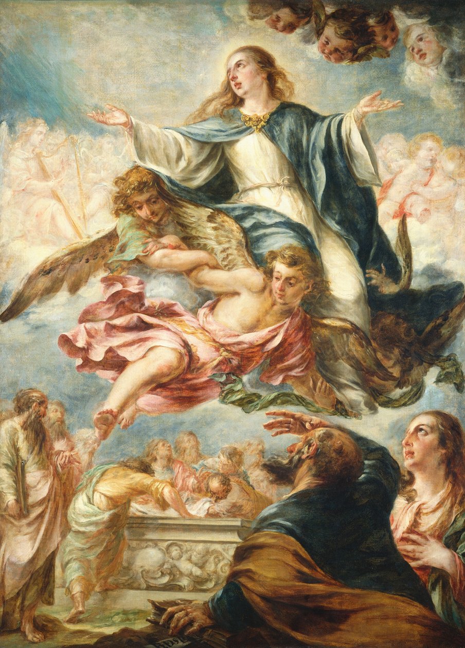 Nanebevzetí Panny Marie, c. 16581660. od Juan de Valdes Leal