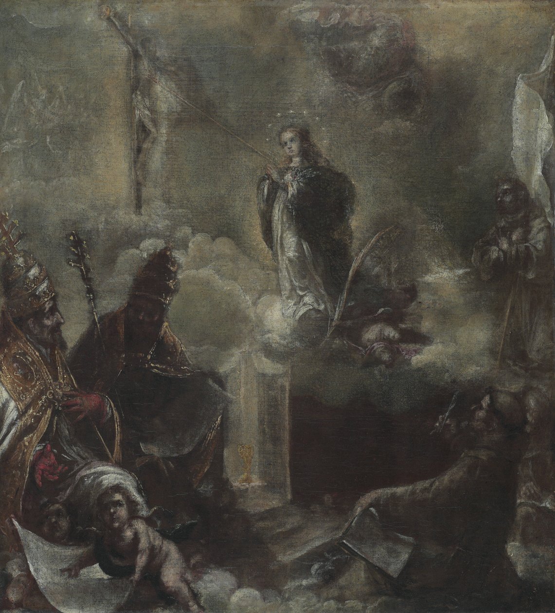 Panna Neposkvrněného početí, 1675-85 od Juan de Valdes Leal