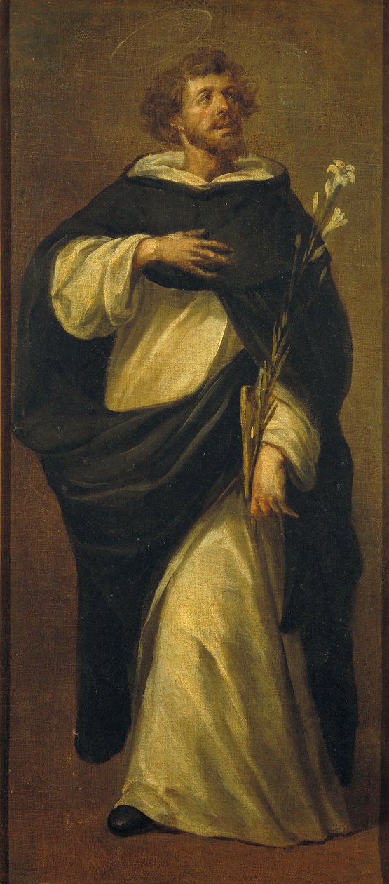 Svatý Dominik de Guzmán od Juan de Valdes Leal