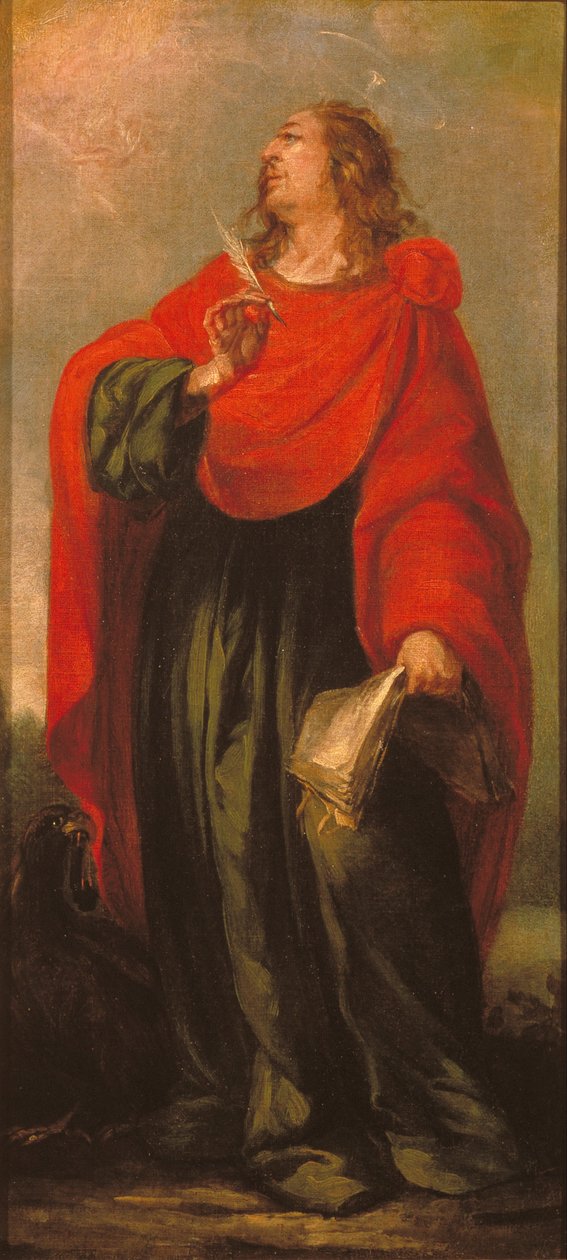 Svatý Jan evangelista od Juan de Valdes Leal
