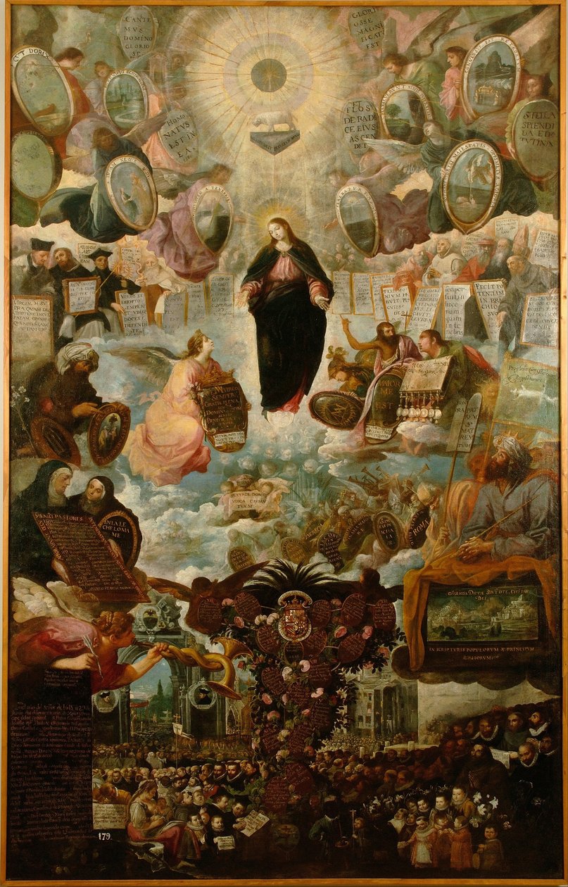 Alegorie Neposkvrněné Panny Marie od Juan de las Roelas
