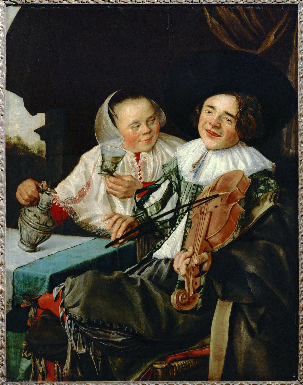 La joyeuse companie - veselá společnost... od Judith (attr. to) Leyster