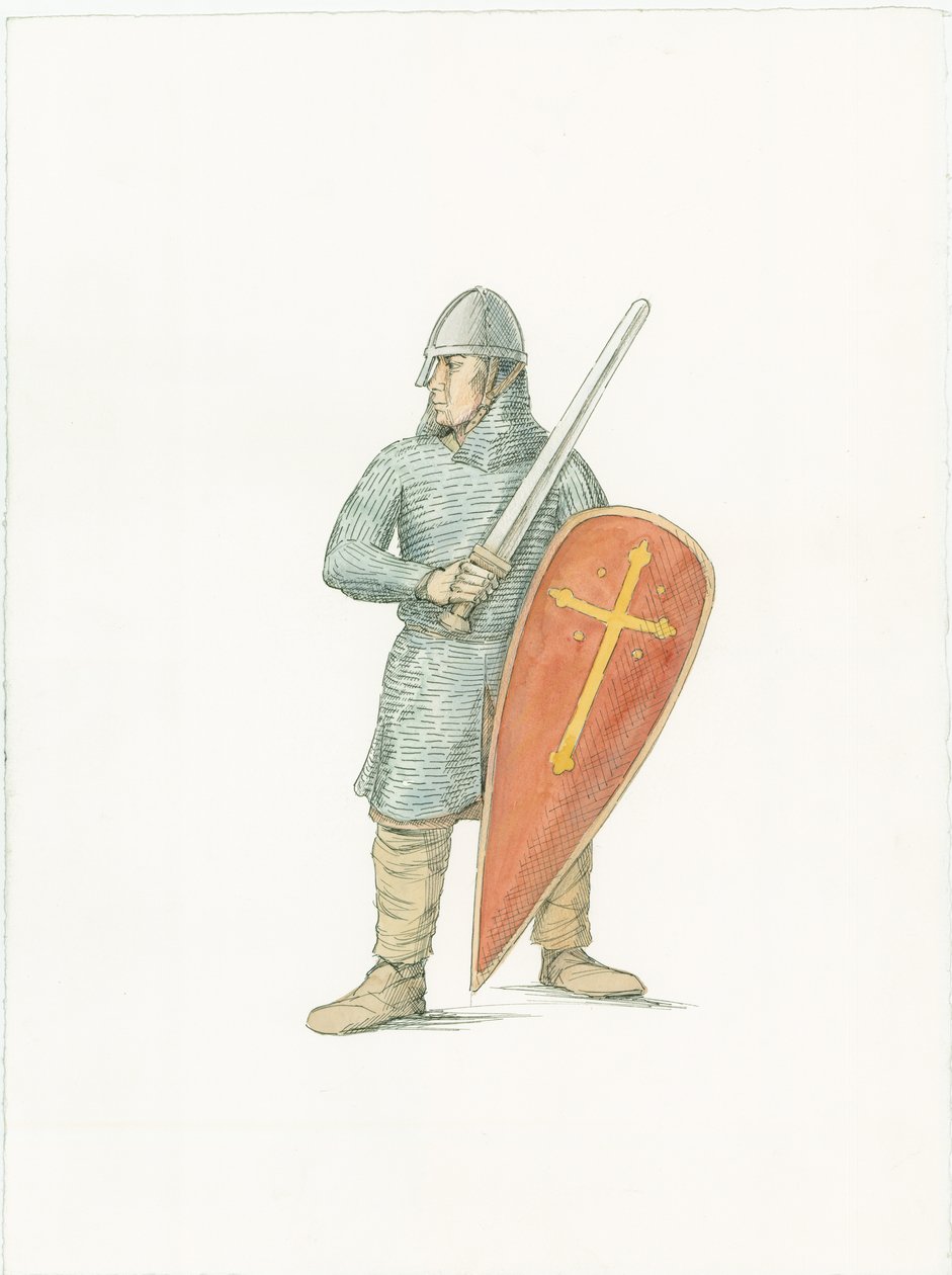 Normanský rytíř, c1066 2015. od Judith Dobie