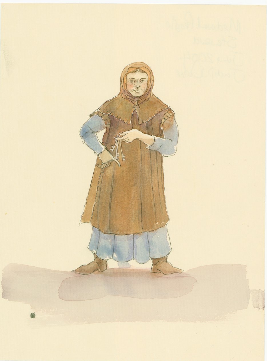Středověký správce, který byl zodpovědný za vedení domácnosti a panství pána, 2004. od Judith Dobie
