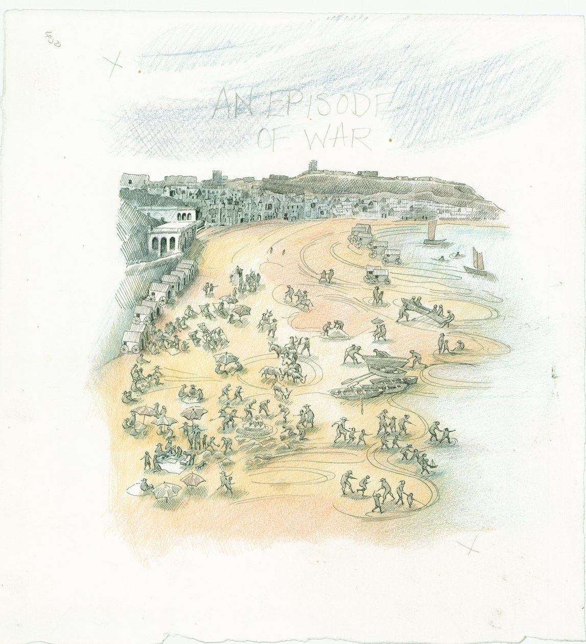 Německé námořní bombardování Scarborough, North Yorkshire, 1914 2014. od Judith Dobie