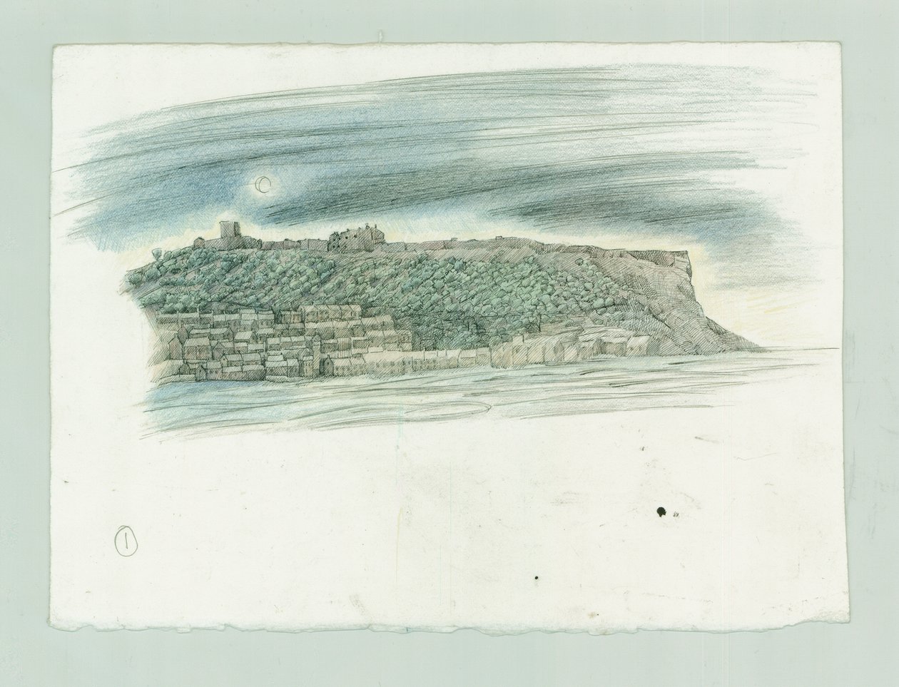 Německé námořní bombardování Scarborough, North Yorkshire, 1914 2014. od Judith Dobie