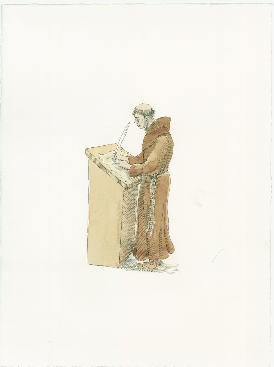 Klášterní kronikář, c1066 2015. od Judith Dobie