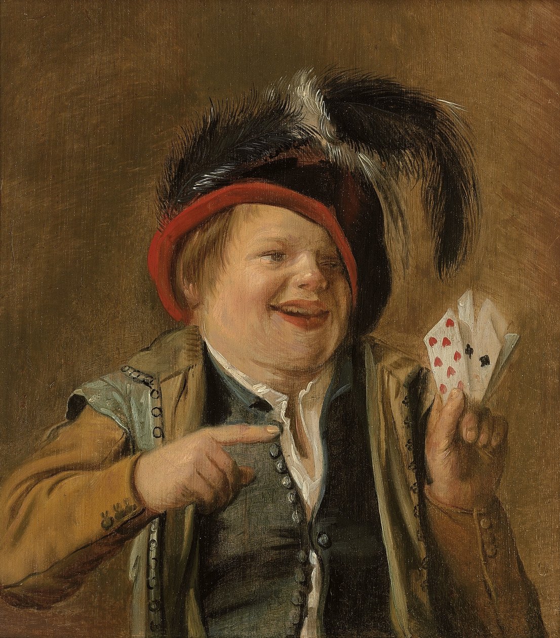 Přehrávač karet od Judith Leyster