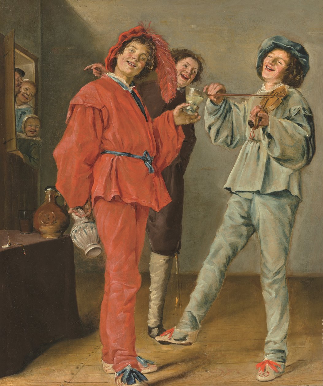 Merry Company (olej na plátně) od Judith Leyster