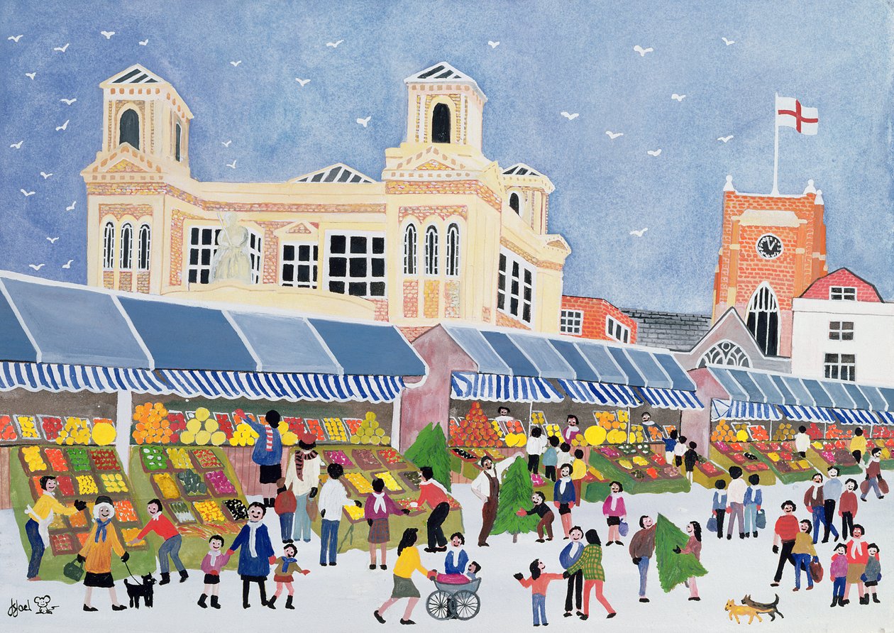 Kingston Market, Surrey od Judy Joel