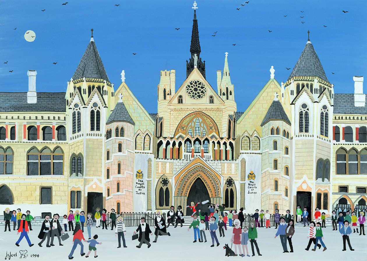 Royal Courts of Justice, Londýn, 1994 od Judy Joel