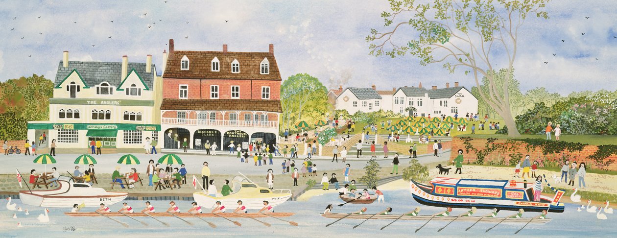 Stezka Walton-on-Thames od Judy Joel